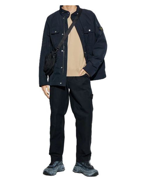 Stone Island Giacca con applicazione Compass Stone Island | K2S157100007S0026V0020 NAVY BLUE